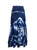 61 SKT Circular Printed Soft Cotton Convertible Lined Tie Dye Gypsy Skirt Dress - Agan Traders, Blue