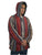 503 JKT Sherpa Heavy Duty Striped Fleece Lined Hoodie Jacket - Agan Traders, Red Multi