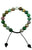 8mm Original Tibetan Buddhist Beads Prayer Meditation Bracelet - Agan Traders, Moss Agate 