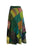 WS 411 Women's Hippie Long Wrap Patch Cotton Boho Renaissance Skirt Maxi - Agan Traders, Green
