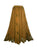 711 SK Agan Traders Gypsy Medieval Renaissance Skirt - Agan Traders,  Old Gold