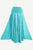 Rayon Crape Bohemian Medieval Peasant Gypsy Long Skirt - Agan Traders, Ocean Blue