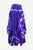 Convertible Ripple Tie Dye Unique Long Knit Cotton Skirt - Agan Traders, Purple Circular