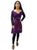 822 RD Cotton Designer Style Asymmetrical Junior Misses Dress