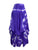 Convertible Ripple Tie Dye Unique Long Knit Cotton Skirt - Agan Traders, Purple Circular