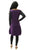 822 RD Cotton Designer Style Asymmetrical Junior Misses Dress