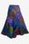 WS 411 Women's Hippie Long Wrap Patch Cotton Boho Renaissance Skirt Maxi - Agan Traders, Purple