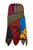 R 408 Women's Gypsy Tribal Boho Knit Cotton Asymmetrical Printed Patch Skirt Maxi - Agan Traders; Multi 408