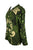 RJ 350-2 Agan Traders Printed Artistic Bohemian Rib Hoodie Jacket - Agan Traders, E Green