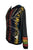 51 RJ Bohemian Multi-Colored Razor Hoodie Sweatshirt Rib Jacket - Agan Traders, Red