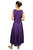 Romantic Evening Empire Victorian Sleeveless Dress - Agan Traders, Purple