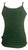 R 131 Agan Traders Rib Cotton Patch Razor Cut Embroidered Yoga Tank Top - Agan Traders, Olive