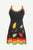 R 11 Gypsy Tribal Boho Knit Cotton Razor Cut Strap Maxi Dress - Agan Traders, multicolor