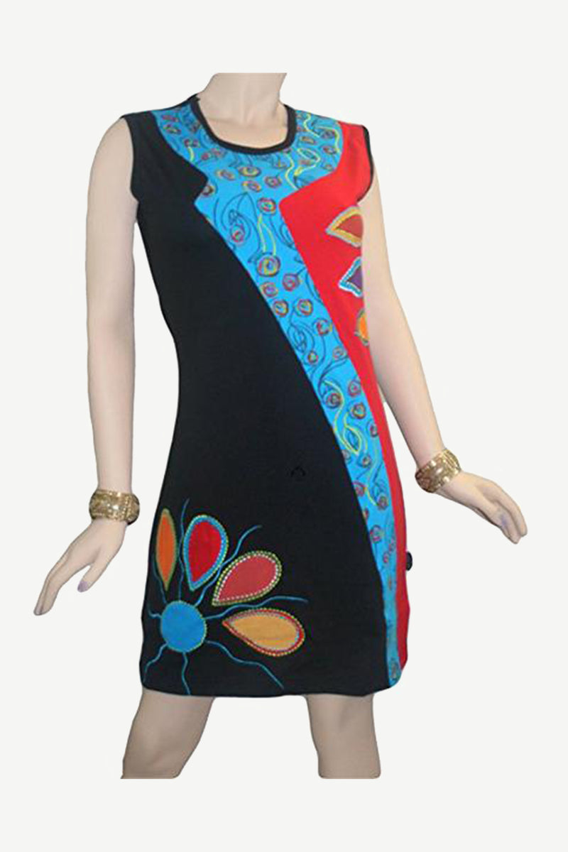 RD 15 Bohemian Gypsy Knit Cotton Sun Dress – Agan Traders