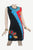RD 15 Agan Traders Nepal Bohemian Gypsy Knit Cotton Mid Length Summer Dress - Agan Traders, Black Red