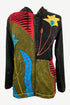 R 344 Bohemian Tulip Patched Hoodie Knit Jacket From Himalaya