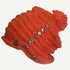 1414 Trendy Ribbed Wool Knit Warm Oversized Chunky Soft Fleece Lined Slouchy Beanie Mitten Hat