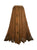711 SK Agan Traders Gypsy Medieval Renaissance Skirt - Agan Traders,  Rust