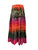 61 SKT Soft Cotton Convertible Lined Tie Dye Gypsy Skirt Dress  - Agan Traders, Red Pink