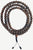 Rudraksha Dark Aged Vintage Prayer Bead Meditation Power Mala Guru Beads - Agan Traders, Brown 8mm