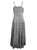 600 DR Rayon Womens Embroidered Long Spaghetti Strap Sexy Summer Sun dress - Agan Traders, Silver