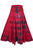 61 SKT Soft Cotton Convertible Lined Tie Dye Gypsy Skirt Dress - Agan Traders, Red Multi