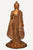 Resin Tall Standing Buddha Statue Fair Trade [7.0 X 12.0 inches; 2.5 lb]