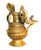Agan Traders Handcrafted Brass Sukunda Oil Lamp ~ Made in Nepal - Agan Traders