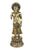 Agan Traders Bronze Tall Standing Buddha Handcrafted in Nepal[Height - 22 inches; 10 lbs]