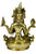 Goddess Tara Buddhist Deity Statue From Himalaya Of Nepal [Height = 13 inches; 7 lbs]