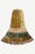 Gypsy Renaissance Vintage Rayon Velvet Broom Skirt - Agan Traders, Yellow