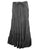 15 WS Women's Rayon Boho Chic Broom Mopping Ruffle Tier Wrap Skirt Maxi - Agan Traders; Black