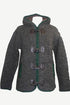 BADA Lamb's Wool Lined Hoodie Sweater Cardigan Jacket ~ Petite Size