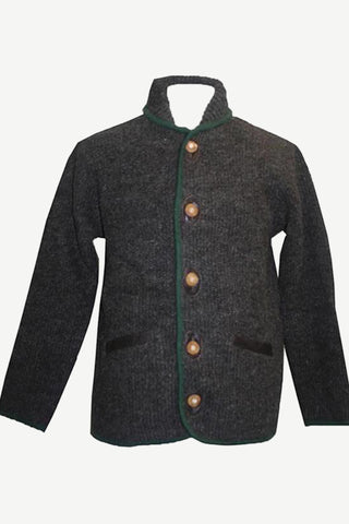 JOSEF Sherpa Lambs Wool Fleece Cardigan Sweater Coat Jacket ~ Petite Size