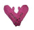 Knit Waved Micro Fleece Mitten - Agan Traders, Folding MT Pink