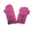Knit Waved Micro Fleece Mitten - Agan Traders, Folding MT Pink