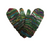 Multi-colored Knit Blended Wool Mismatched 'Folding' Mitten Gloves - Agan Traders, 1417MT 12