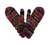 Multi-colored Knit Blended Wool Mismatched 'Folding' Mitten Gloves - Agan Traders, 1417MT 15