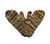 Multi-colored Knit Blended Wool Mismatched 'Folding' Mitten Gloves - Agan Traders, 1417MT 6