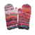 Multi-colored Knit Blended Wool Mismatched 'Folding' Mitten Gloves - Agan Traders, 1417MT 8