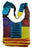 111 Patchwork Razor Cut Cotton Tie Dye Shoulder Bohemian Messenger Bag Purse - Agan Traders, Yellow Multi