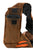 SJ 02 Soft Cotton Om Peace Bohemian Shoulder Messenger Bag Purse - Agan Traders, Brown Orange