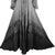 106 DR Renaissance Victorian Embroidered Flaire Hem Corset Dress Gown - Agan Traders, Silver