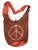 Peace Jogi Cross Shoulder Bohemian Messenger Bag Purse - Agan Traders, Orange 