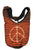 Peace Jogi Cross Shoulder Bohemian Messenger Bag Purse - Agan Traders, Orange Brown
