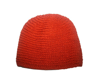 Wool Half Lined Winter Warm Round Hat beanie - Agan Traders, Orange