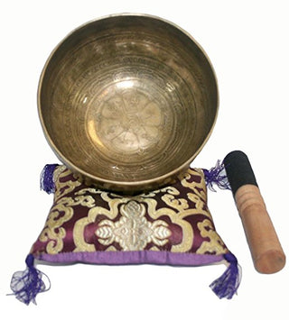 Assorted Hand Pounded Tibetan Art Healing Chakra Singing Bowl ~ Nepal - Agan Traders